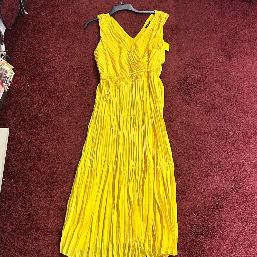 Simply Vera Vera Wang Sunny Yellow Maxi Dress